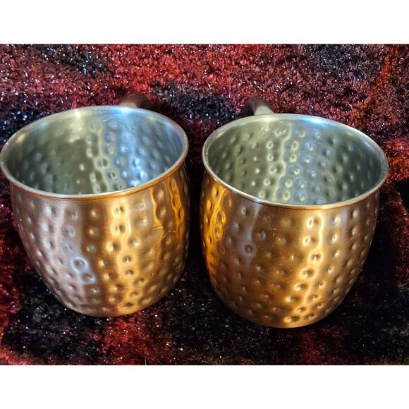 2 MOSCOW MULE COPPER MUGS - Picture 5 of 5